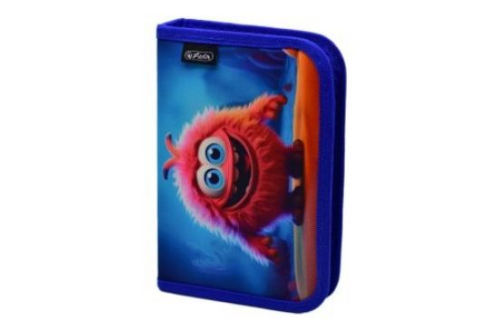 Poza cu PENAR NEECHIPAT CU O CLAPA, DIMENSIUNE 13,5 X 19,5 X 3 CM, MOTIV PINK MONSTER