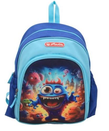 Poza cu RUCSAC, COOL, DIMENSIUNE, 31X20X12 CM, MOTIV BLUE MONSTER