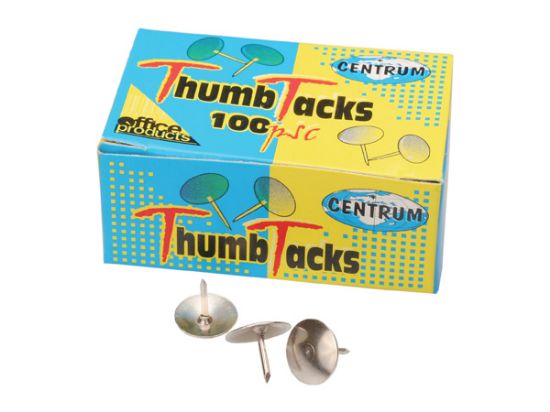 Poza cu Pioneze metal zincate 100 buc/cut