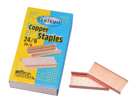 Poza cu Capse metalice alama nr. 24/6 1000 buc