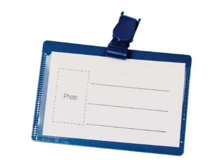 Poza cu Ecuson plastic mat cu clips