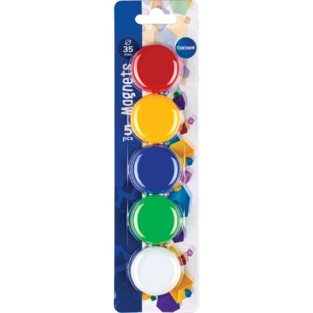 Poza cu Magneti color - diametru 35 mm - 5 buc / blister