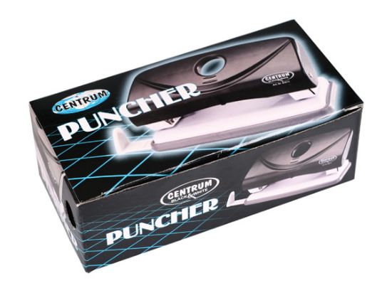 Poza cu Perforator cu limitator, 10 coli, gama alb + negru