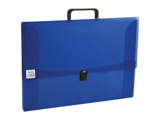 Poza cu Mapa plastic A3 cu maner inmagazinare 2,5 cm (3 culori)