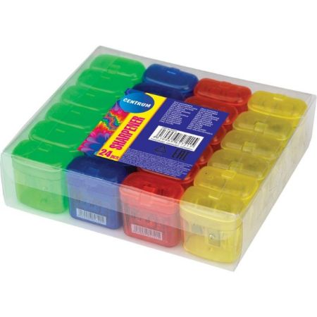 Poza cu Ascutitoare dubla plastic cu container