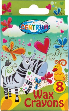 Poza cu Creion color cerat 8 culori/set