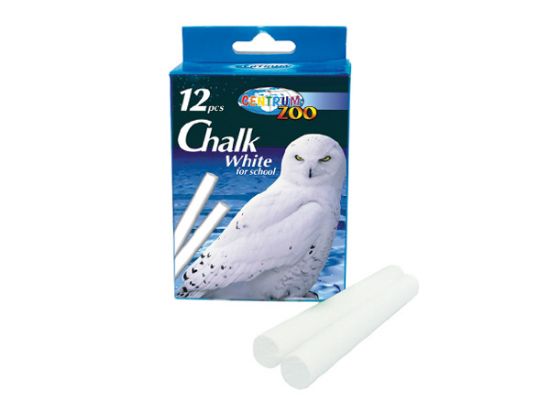 Poza cu Creta alba rotunda 12 buc/cut