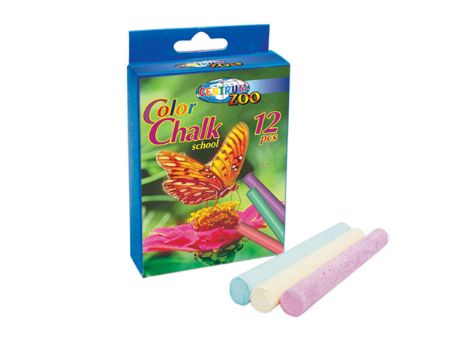 Poza cu Creta color rotunda 12 buc/cut