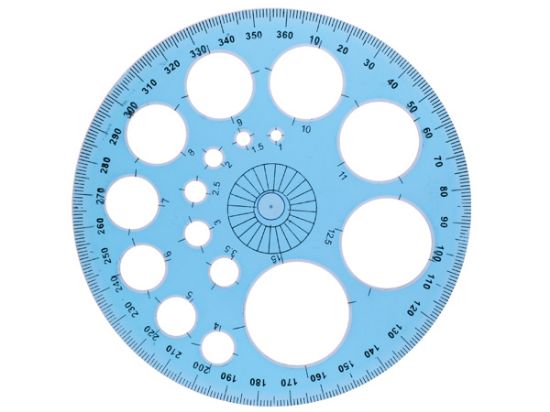 Poza cu Raportor de 360 grade/12 cm. NOU!!