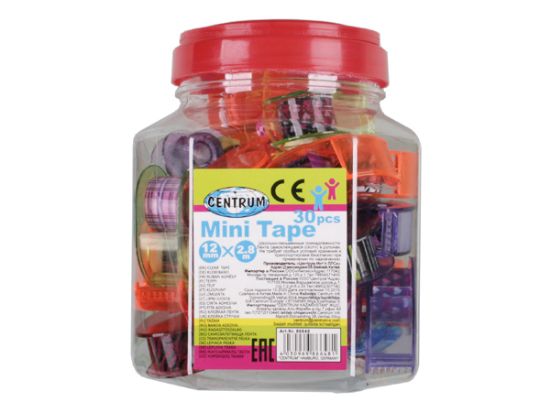 Poza cu Banda adeziva decorativa cu dispenser, 12mmx2.8m