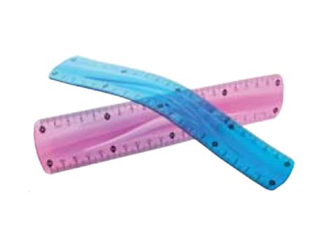 Poza cu Rigla plastic flexibila 15 cm