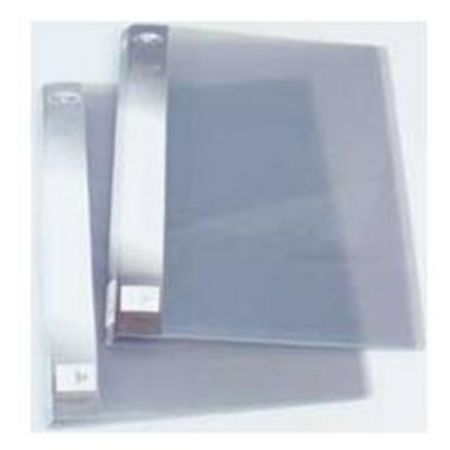 Poza cu Dosar plastic A4, cu clema pivotanta si buzunar interior, 5 culori semi-transparente, 0.60mm