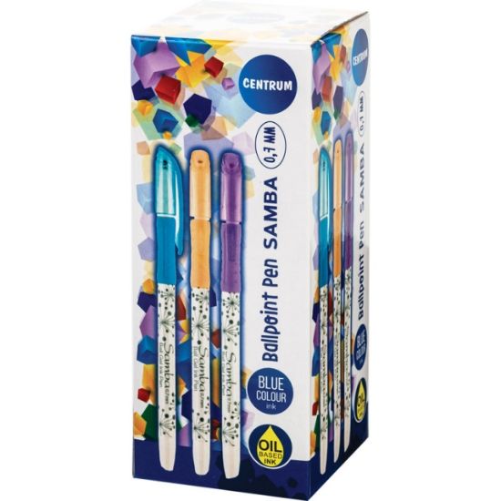 Poza cu Pix SAMBA, culoarea albastru 0,7mm