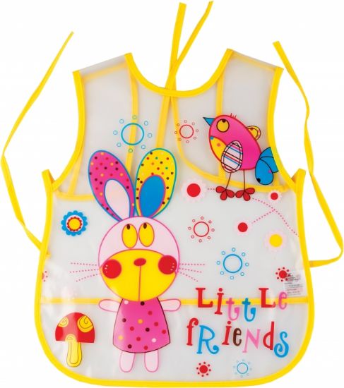 Poza cu Sort protectie antimurdarire, uzual pentru pictura, model "little friends" 54x44 cm