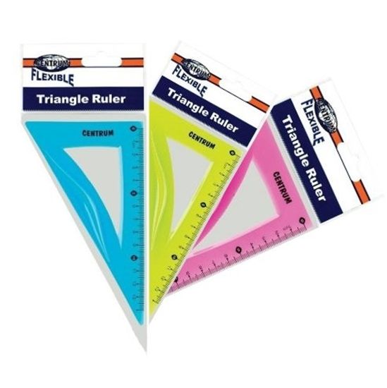 Poza cu Echer plastic flexibil SOFT ABS ( -lt;30 x 14 cm ) in blister