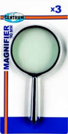Poza cu Lupa metalica, focalizare x3, cu diam. 90mm