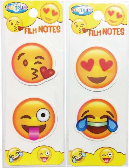 Poza cu Index plastic adeziv EMOJIDEX 40x40 mm 20buc pe coala