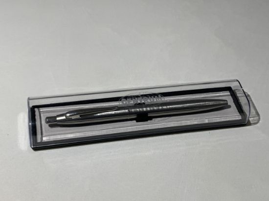 Poza cu Set pix metalic Silver Ice in etui pvc capac transparent CENTRUM