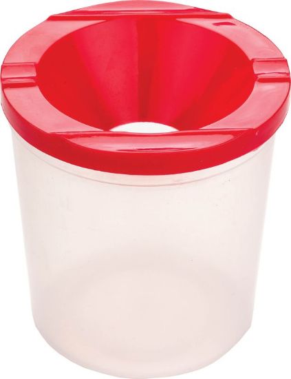 Poza cu Pahar pentru pictura, 4 culori asortate in display. NOU!!