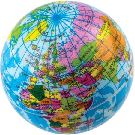 Poza cu Glob cu diametrul de 63mm. MINGE ANTISTRES. NOU!!