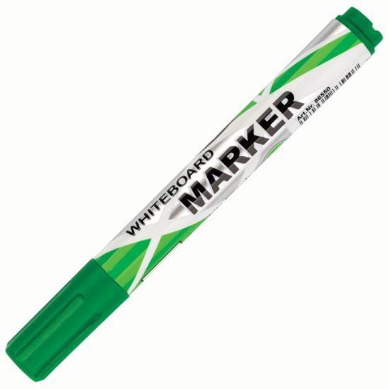 Poza cu Marker whiteboard, culoare verde, vârf rotund 2-5 mm