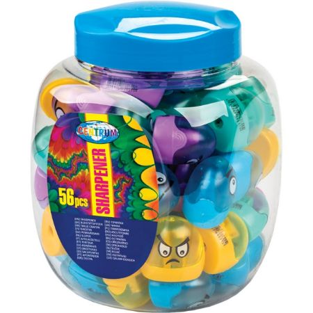 Poza cu Ascutitoare simpla cu container si mecanism metalic.