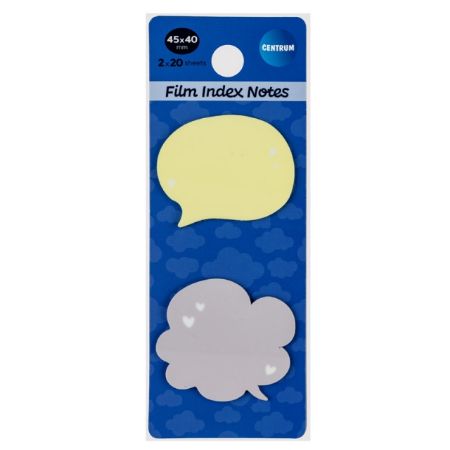 Poza cu Index notes model hmmmm.. dimensiune 45x40mm 20 de pagini pe model,  2 modele pe blister