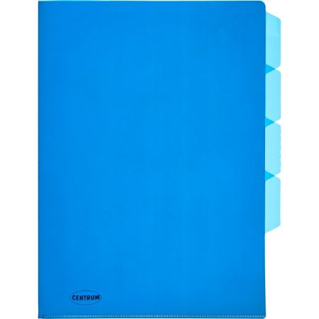 Poza cu Mapa A4, cu deschidere in L, 4 sectiuni, grosime 260 microni