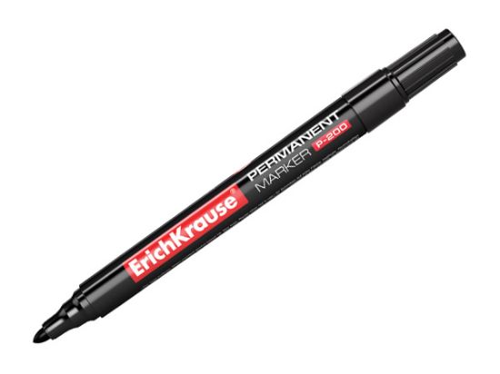 Poza cu Permanent marker negru, varf rotund P-200