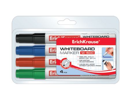 Poza cu Marker pentru tabla alba W-500, culoare albastru