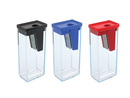 Poza cu Ascutitoare plastic, cu container CITY