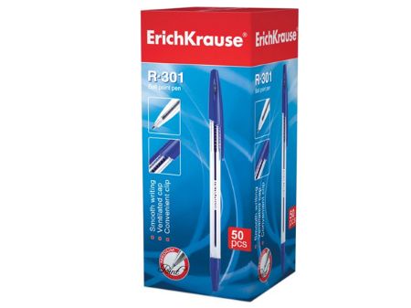 Poza cu Pix R-301 MATIC, 1.0 mm,  corp plastic transparent, capac in culoarea cernelii, mina neagra