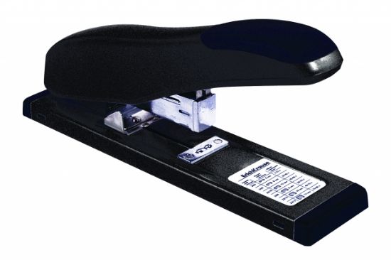 Poza cu Capsator P100 negru 100 coli capse 24/6, 23/8, 23/13, incarcare 100 capse, 52 mm insertie coli, mecanism modern de incarcare