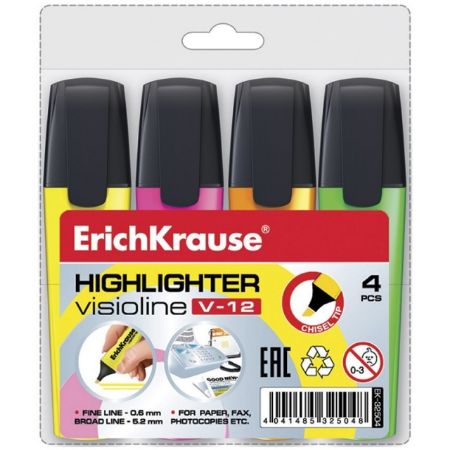 Poza cu Text marker 4 bucati pe set; galben, roz, portocaliu, verde.