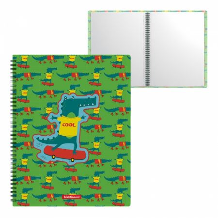 Poza cu Caiet mecanic A4 CROCO SKATER cu 40 de folii