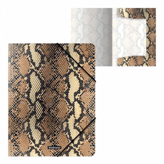 Poza cu Mapa plastic cu elastic, A4, model Python.