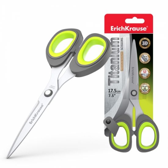 Poza cu Foarfeca Titanium, dimensiune 17,5 cm, lame din titan.