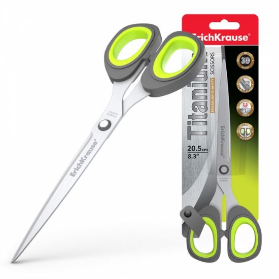 Poza cu Foarfeca Titanium, dimensiune 20,5 cm, lame din titan.