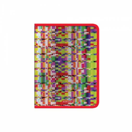 Poza cu Mapa cu fermoar capacitate 500 de coli, model Random Tetris