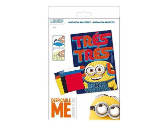 Poza cu Set creativ mozaic cu piese adezive  MINIONS