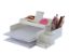 Poza cu Desk Organizer OFFICE BOX  culoare ALB
