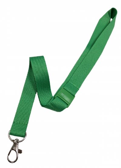 Poza cu Snur ecuson office box, latime 2cm, culoare verde