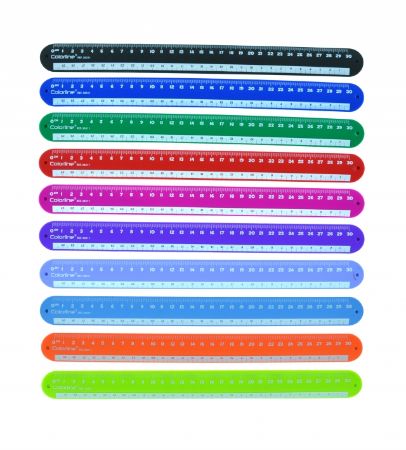 Poza cu Rigla 30cm Silicon Colorline flexi