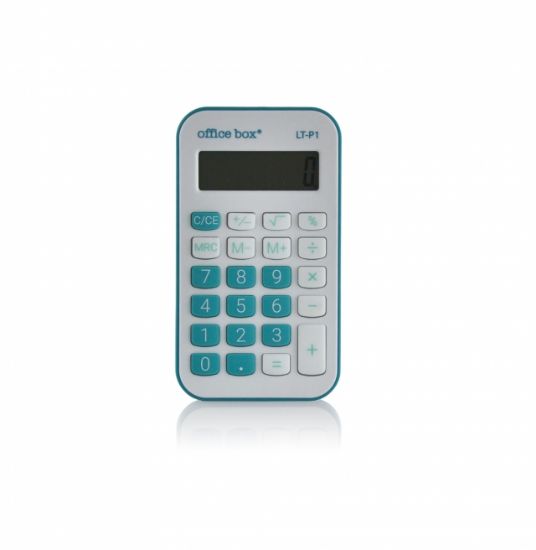 Poza cu Calculator Colorline 8 Digits Culoare Albastru