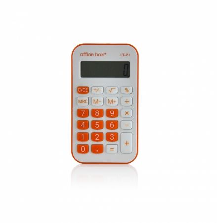 Poza cu Calculator Colorline 8 Digits Culoare Orange