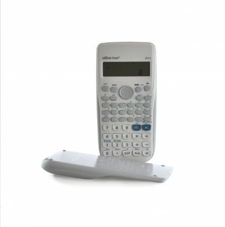 Poza cu Calculator Stiintific Office Box 10+2 Functii Culoare Alb