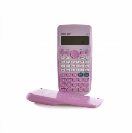 Poza cu Calculator Stiintific Office Box 10+2 Functii Culoare Pink