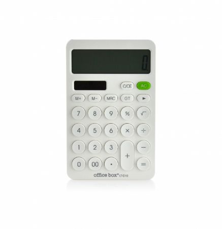 Poza cu Calculator Colorline 12 Digits Culoare Alb