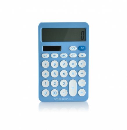 Poza cu Calculator Colorline 12 Digits Culoare BLEU