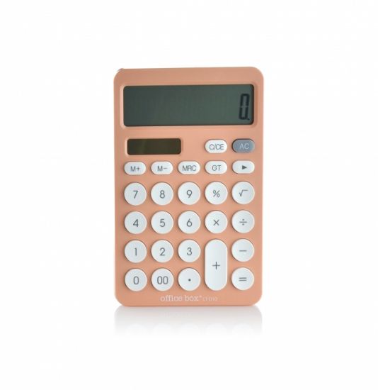Poza cu Calculator Colorline 12 Digits Culoare Orange